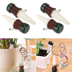 2pcs Plant Self Drip Irrigation Slow Waterers Balcony Succulent Sprinkler