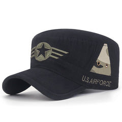 Camo Military Tactical Flat Cap Lightweight Sun Hat