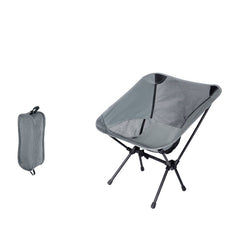 Portable Moon Chair Lightweight Armchair Camping Fishing Beach Picnic Art Painti