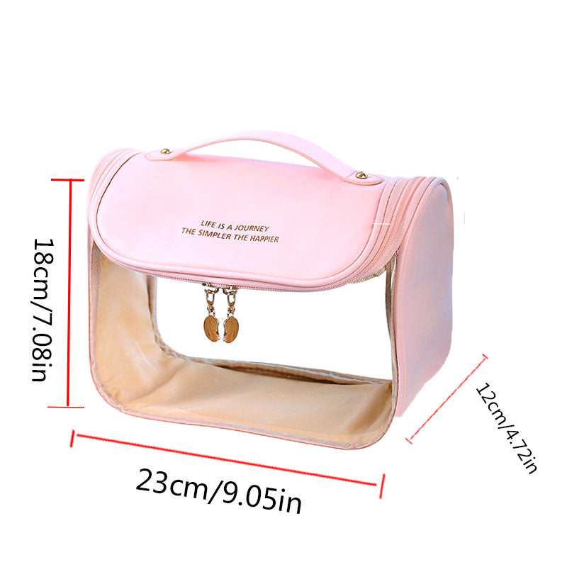 Large Capacity Waterproof Hanging Toiletry Bag for Women