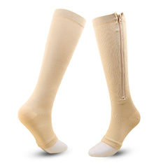 Breathable Open Toe Compression Socks for Running Medical Athletics