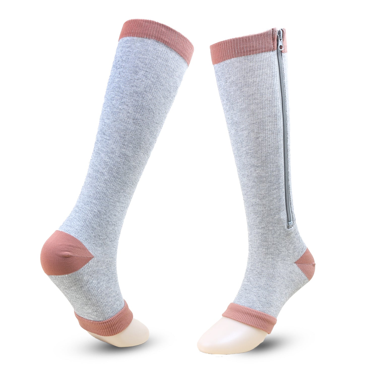 Breathable Open Toe Compression Socks for Running Medical Athletics