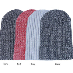 Acrylic Knitted Bonnet Winter Warm Hip Hop Hats Beanies For Unisex