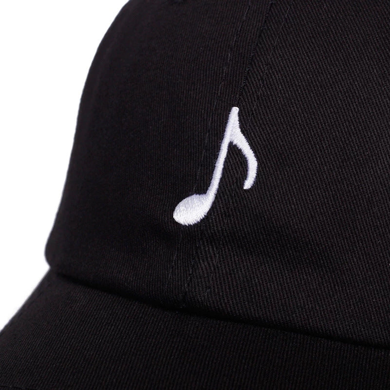 Fashionable Cotton Baseball Cap Hip hop Embroidered Sunscreen Golf Hat