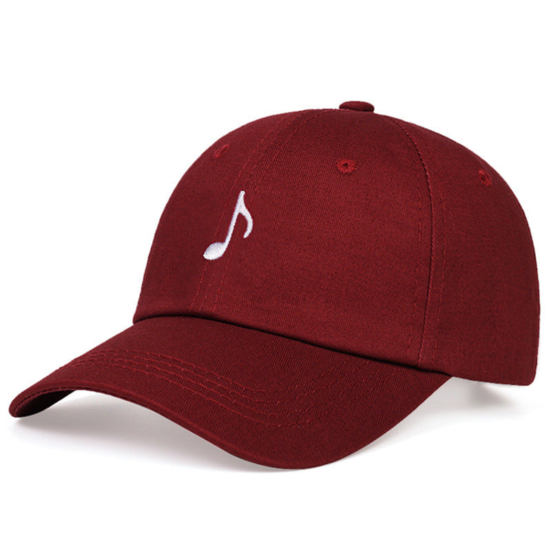 Fashionable Cotton Baseball Cap Hip hop Embroidered Sunscreen Golf Hat