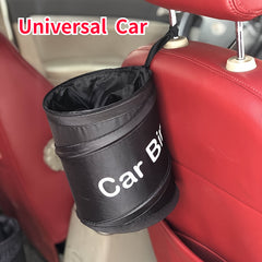 Foldable Car Trash Can & Garbage Basket