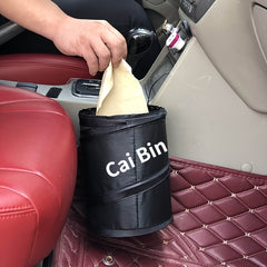 Foldable Car Trash Can & Garbage Basket