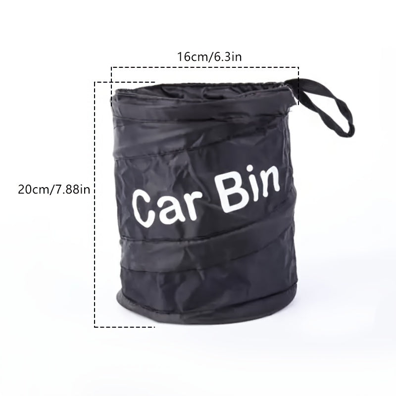Foldable Car Trash Can & Garbage Basket
