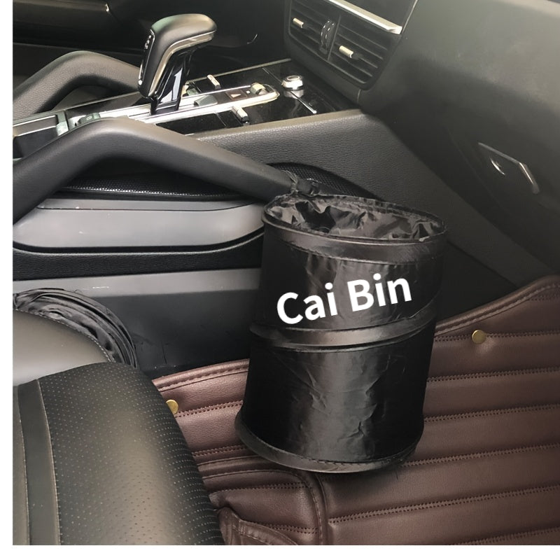 Foldable Car Trash Can & Garbage Basket