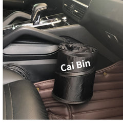Foldable Car Trash Can & Garbage Basket