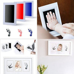 Safe & Non-toxic Baby Footprints Handprints Ink Pads