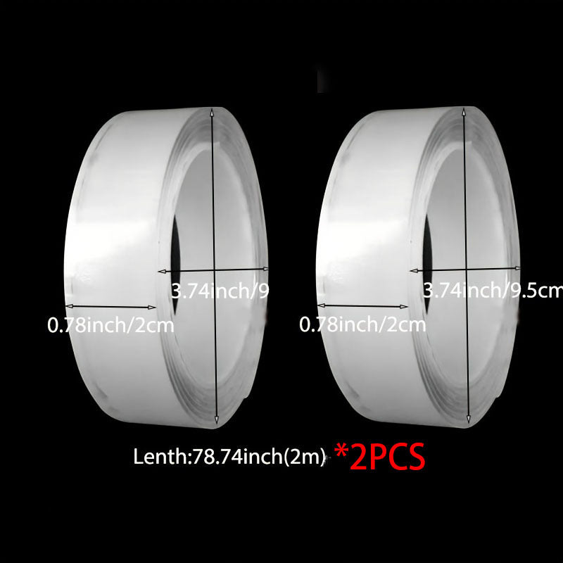 Transparent Nano Tape Reusable Double Sided Adhesive Nano Sticker