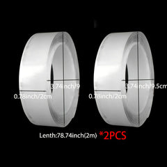 Transparent Nano Tape Reusable Double Sided Adhesive Nano Sticker