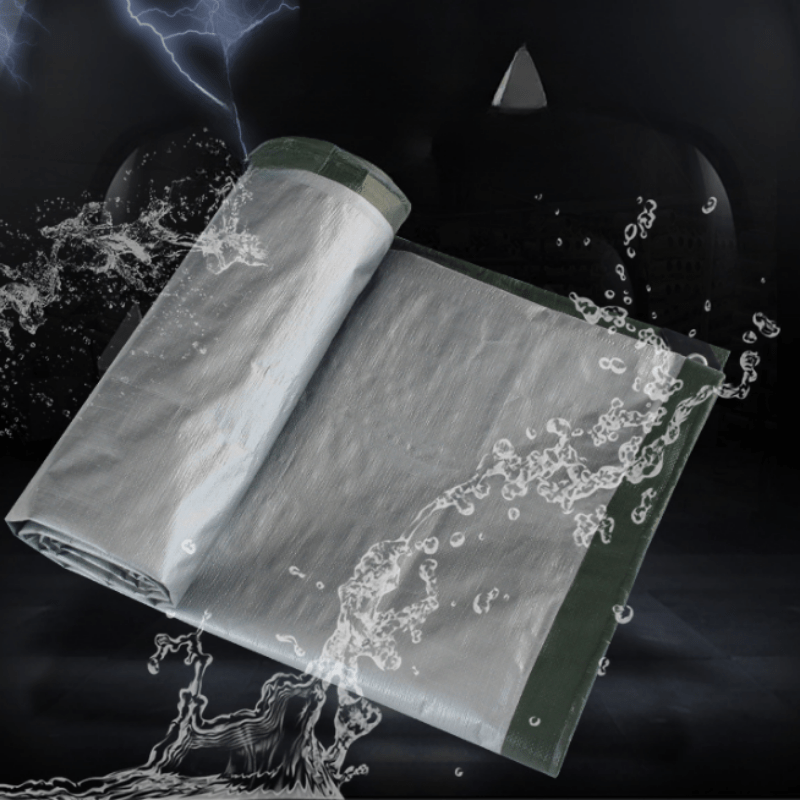 Heavy Duty Army Green Tarpaulin 180gsm Waterproof UV Resistant Dust Proof