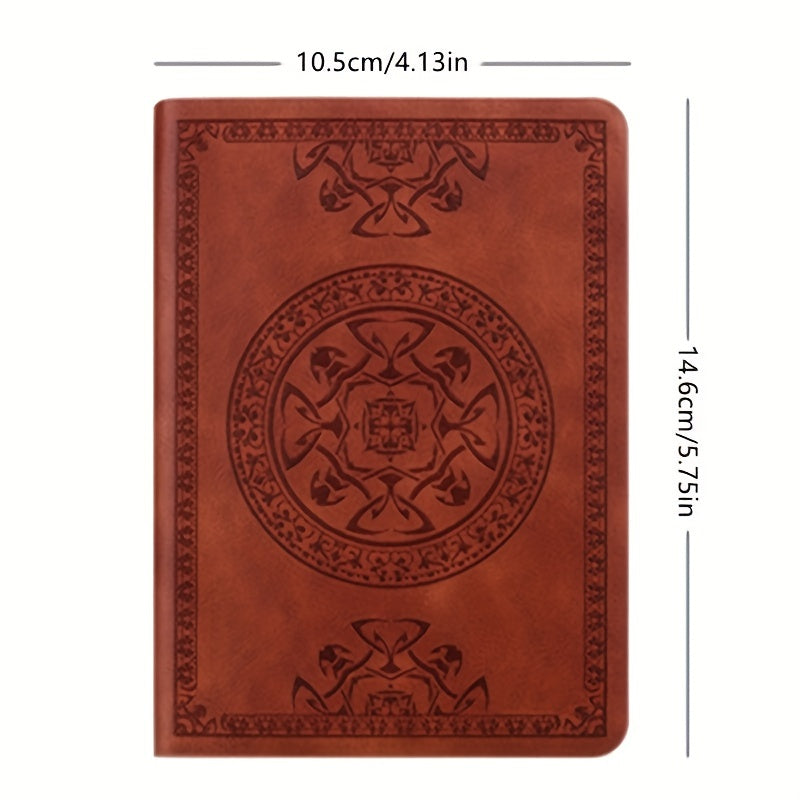 Vintage A6 Hand Drawn Notebook for Students & Office - Writing & Journaling