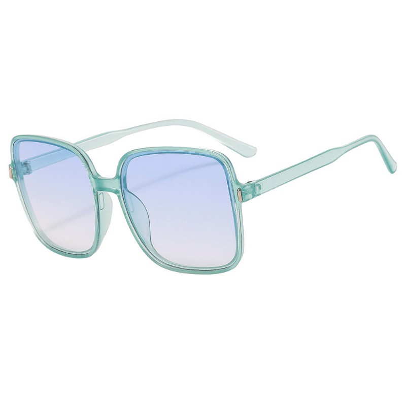 Large Square Sunglasses Jelly UV400 Sun Shades Glasses