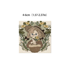 54pcs Fairy Tale World Album Stickers for Scrapbooking