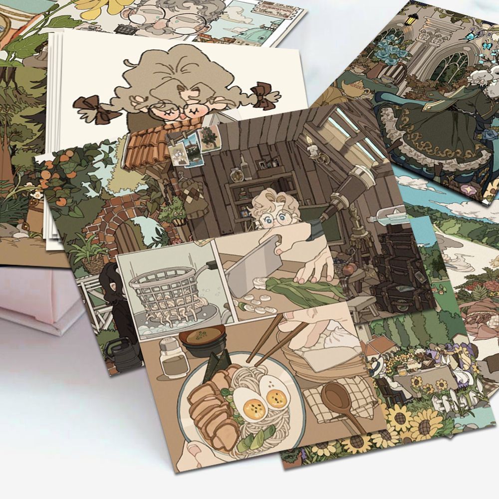 54pcs Fairy Tale World Album Stickers for Scrapbooking
