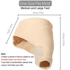 Toe Separator Corrector With Grip Insert & Gel Cushion Pad