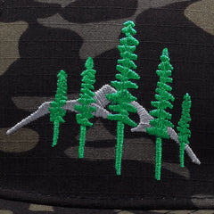 Men's Summer Camouflage Tree Embroidered Baseball Cap