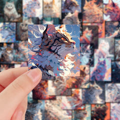 54pcs Little Cat Materials Album Stickers Diy Washi Scrapbooking Stickers
