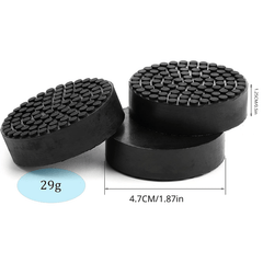 Invisible Pot Feet Non Slip Surface Grip Rubber Pot Risers 7 Pack