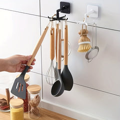 Waterproof 360 Rotating Utility Hook for Kitchen and Bathroom Towels