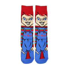 10 Pairs Kids Cartoon Anime Socks Cotton Crew Skateboard Funny Novelty Socks