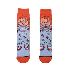 10 Pairs Kids Cartoon Anime Socks Cotton Crew Skateboard Funny Novelty Socks