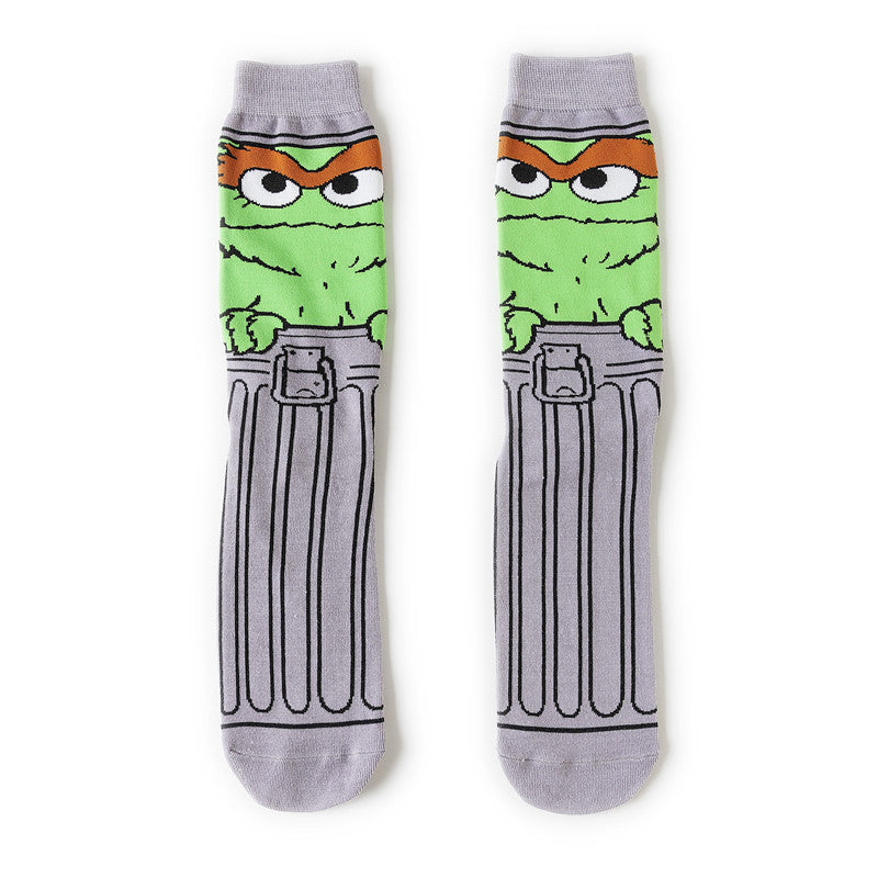 10 Pairs Boys Kids Cartoon Anime Socks Novelty Funny Happy Crew Socks