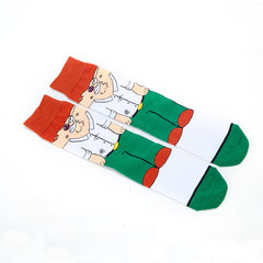 10 Pairs Boys Kids Cartoon Anime Socks Novelty Funny Happy Crew Socks