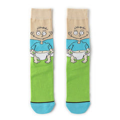 10 Pairs Boys Kids Cartoon Anime Socks Novelty Funny Happy Crew Socks