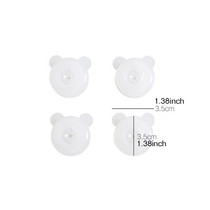 6pcs Anti Skid Duvet Clips Transparent Comforter Grippers Secure Hold