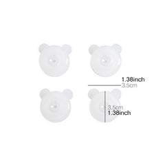 6pcs Anti Skid Duvet Clips Transparent Comforter Grippers Secure Hold