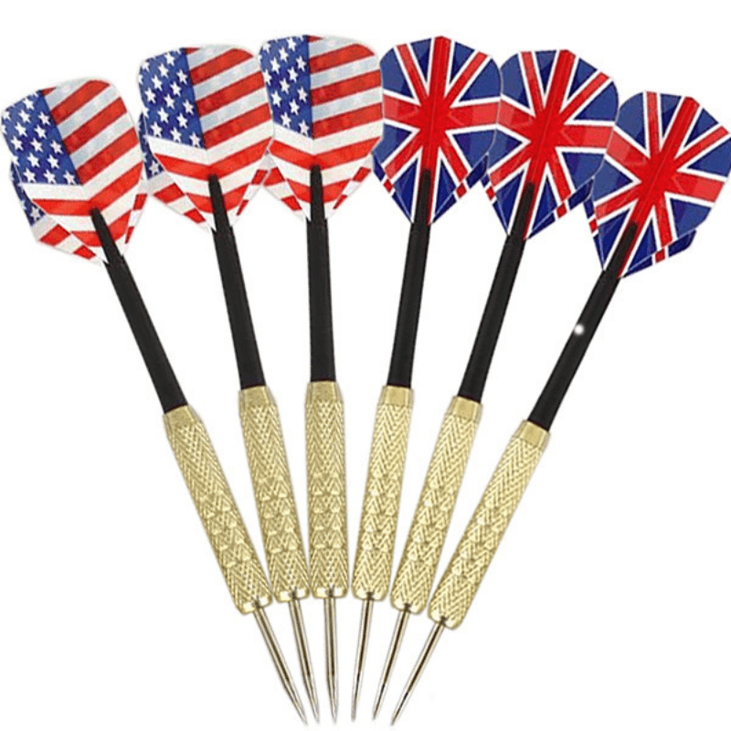 6pcs Tungsten Steel Needle Tip Darts for Indoor & Outdoor Fun
