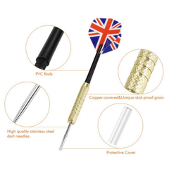 6pcs Tungsten Steel Needle Tip Darts for Indoor & Outdoor Fun