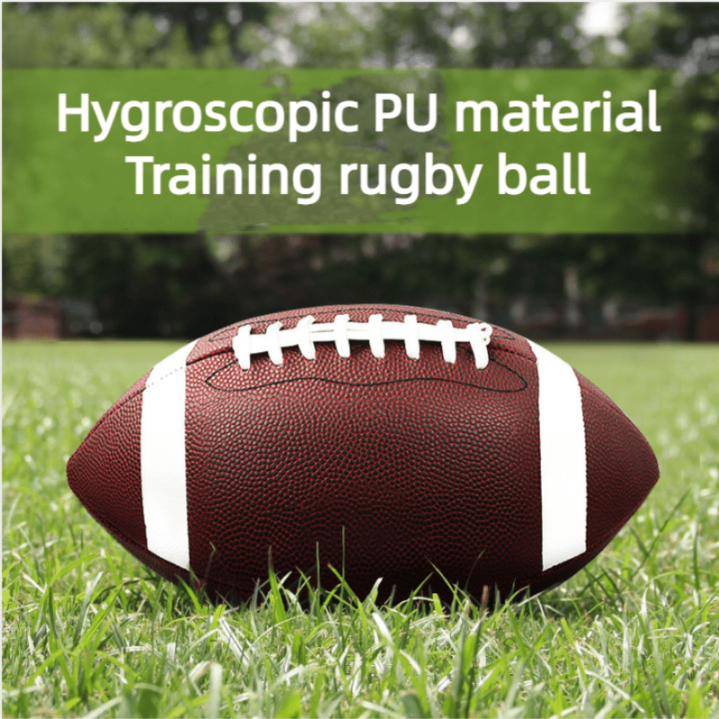 American Rugby Ball PU Sports Game Training Machine Seaming Rugby