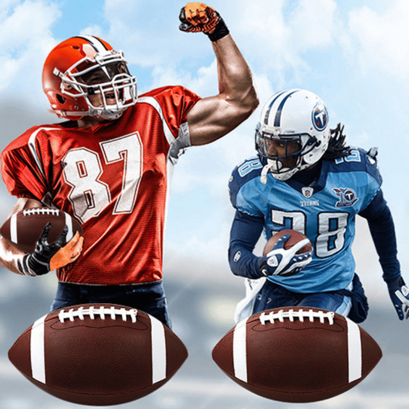 American Rugby Ball PU Sports Game Training Machine Seaming Rugby