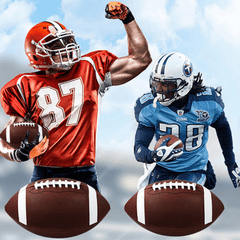 American Rugby Ball PU Sports Game Training Machine Seaming Rugby