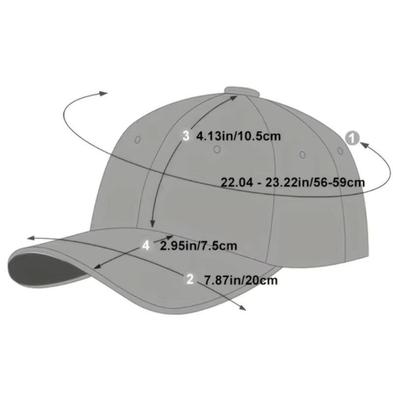 Happy Face Baseball Cap Embroidery Soft Adjustable Skull Hat Sport Sun Hat