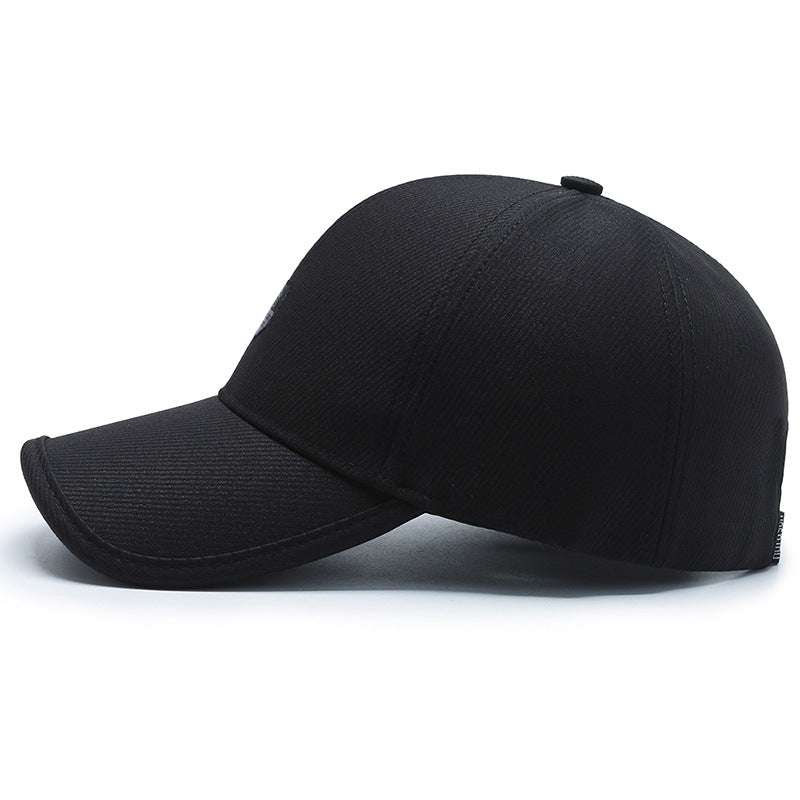 Men's Sun Protection Baseball Cap For Winter Sport Warm Hats