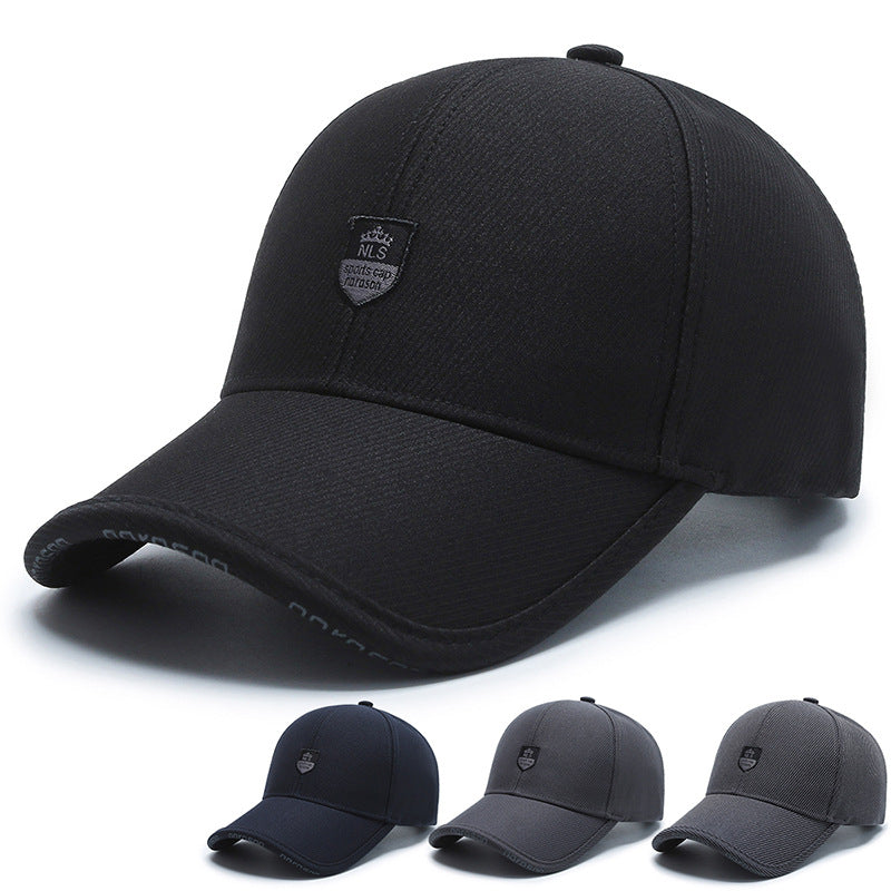 Men's Sun Protection Baseball Cap For Winter Sport Warm Hats