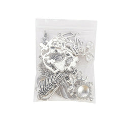 50g Steampunk Mixed Charms Necklace Bracelet Earrings DIY Jewelry Accessories
