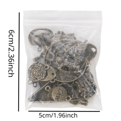 50g Steampunk Mixed Charms Necklace Bracelet Earrings DIY Jewelry Accessories
