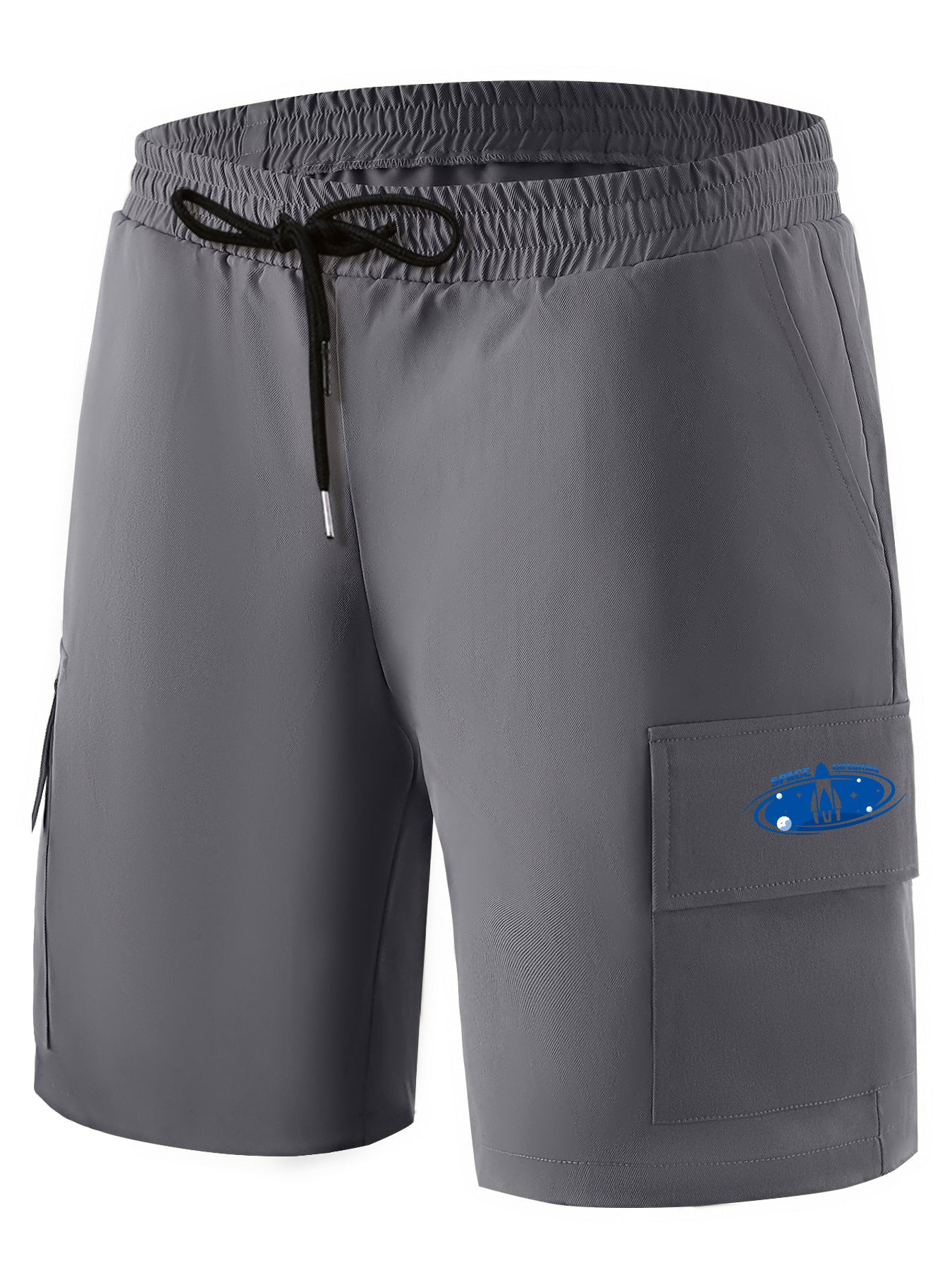 Classic Cargo Shorts Men s Casual Pocket Waist Drawstring Cargo Shorts
