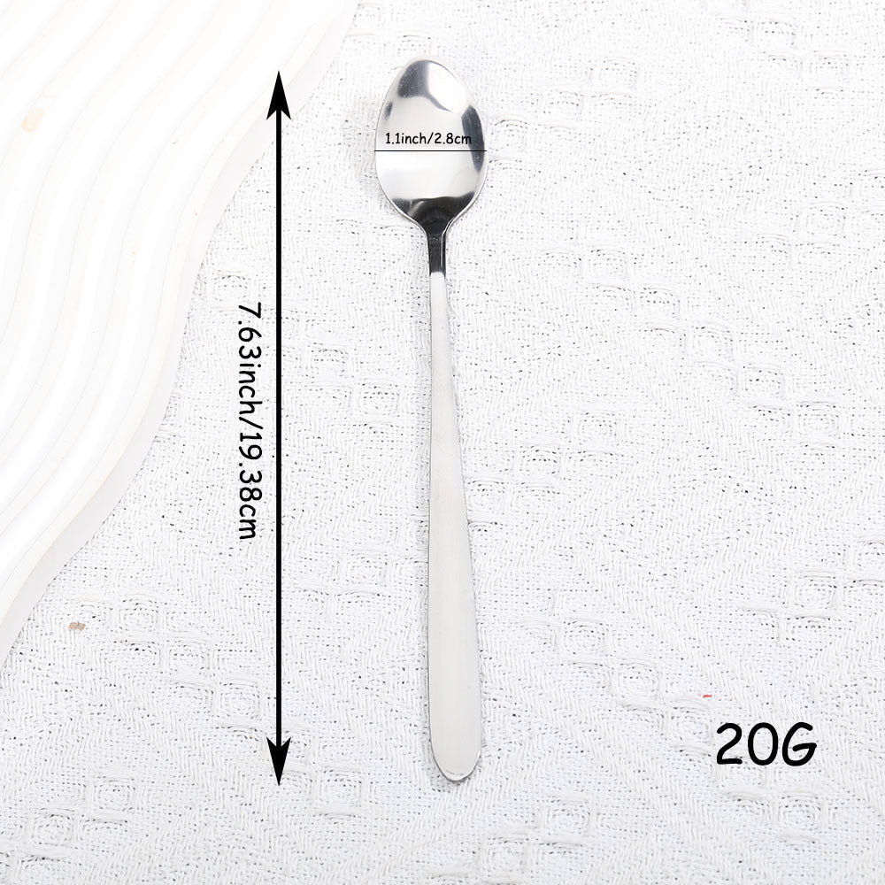 1pc Halloween Stainless Steel Slivery Spoon Hallo Queen Spoon Funny Stamped Spoo
