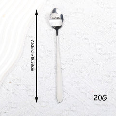 1pc Halloween Stainless Steel Slivery Spoon Hallo Queen Spoon Funny Stamped Spoo