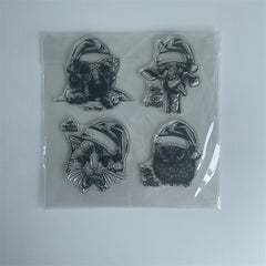 1pc Dog Cat Owl Giraffe Silicone Stamp for DIY Scrapbooking