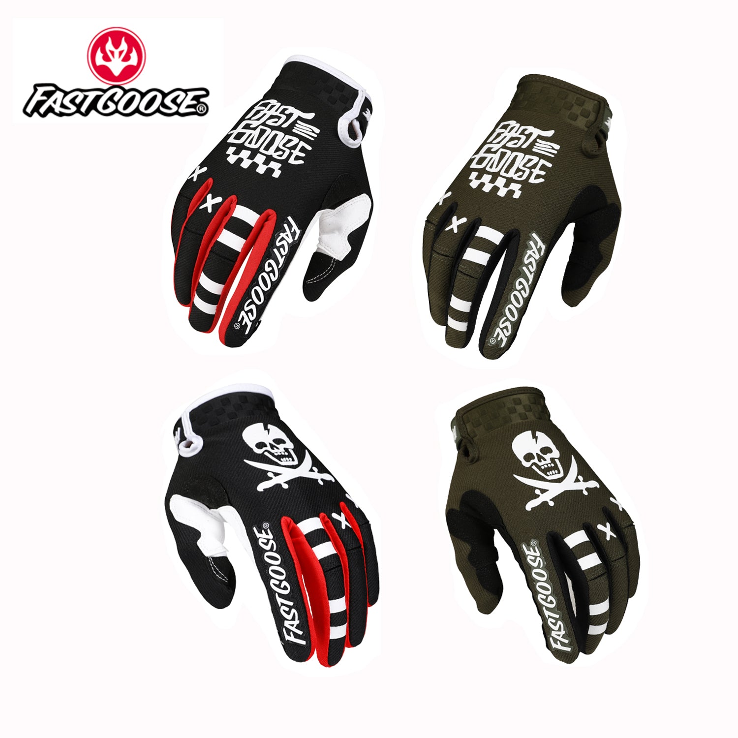 Moisture Wicking Full Finger Riding Gloves for MTB - Men/Women