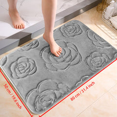 Bathroom Water Absorption Anti-skid Floor Mat